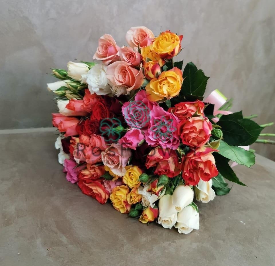 Букет цветов из: Розы в Дубровки