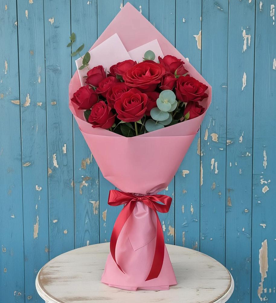 Букет цветов из: Розы в Дубровки