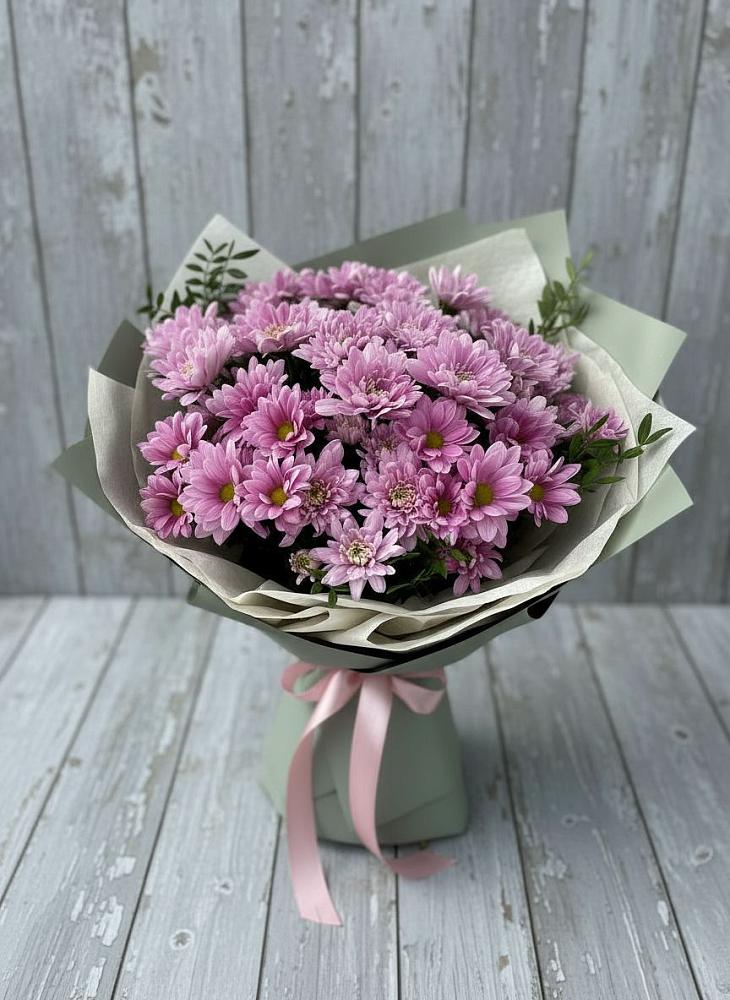 Букет цветов из: Хризантемы в Дубровки