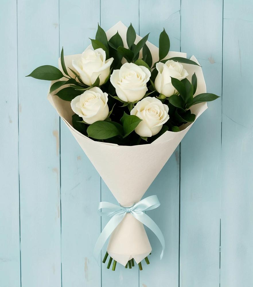 Букет цветов из: Розы в Дубровки