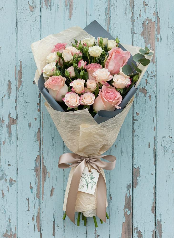 Букет цветов из: Розы в Дубровки