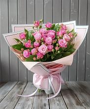 Букет Розовый кустик #REPLACE_PRED# Дубровки