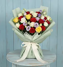 Букет цветов из:  Розы в Дубровки