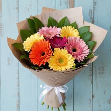 Букет цветов из:  Герберы в Дубровки