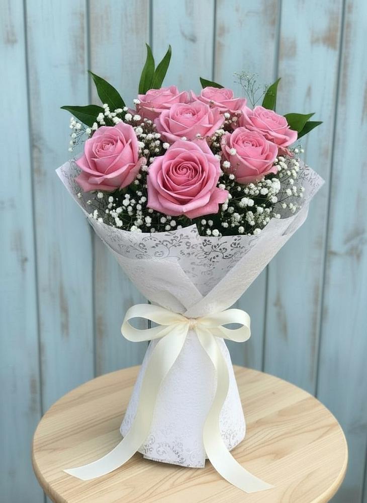 Букет цветов из: Розы в Дубровки