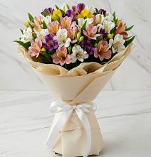 Букет цветов из:  Альстромерии #REPLACE_PRED# Дубровки