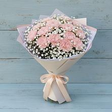 Букет цветов из:  Гвоздики в Дубровки