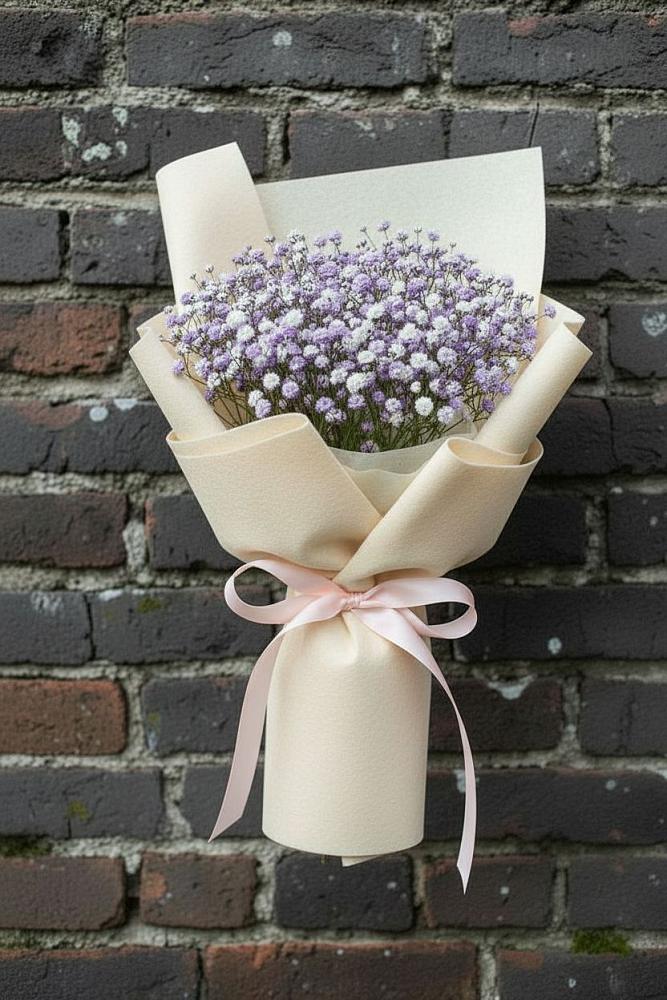 Букет цветов из: Гипсофила в Дубровки