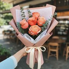 Букет цветов из:  Розы в Дубровки