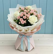 Букет цветов из:  Розы в Дубровки
