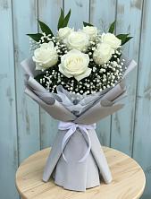 Букет цветов из:  Розы в Дубровки