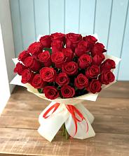 Букет 29 Красных роз в Дубровки