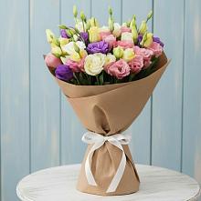 Букет цветов из:  Лизиантусы в Дубровки