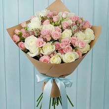 Букет цветов из:  Розы в Дубровки